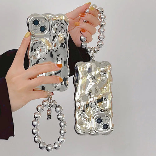 Chrome Silver With Chain